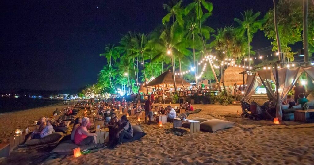 Samui Beach Night