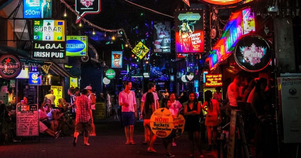 Chaweng Beach Road Night Market