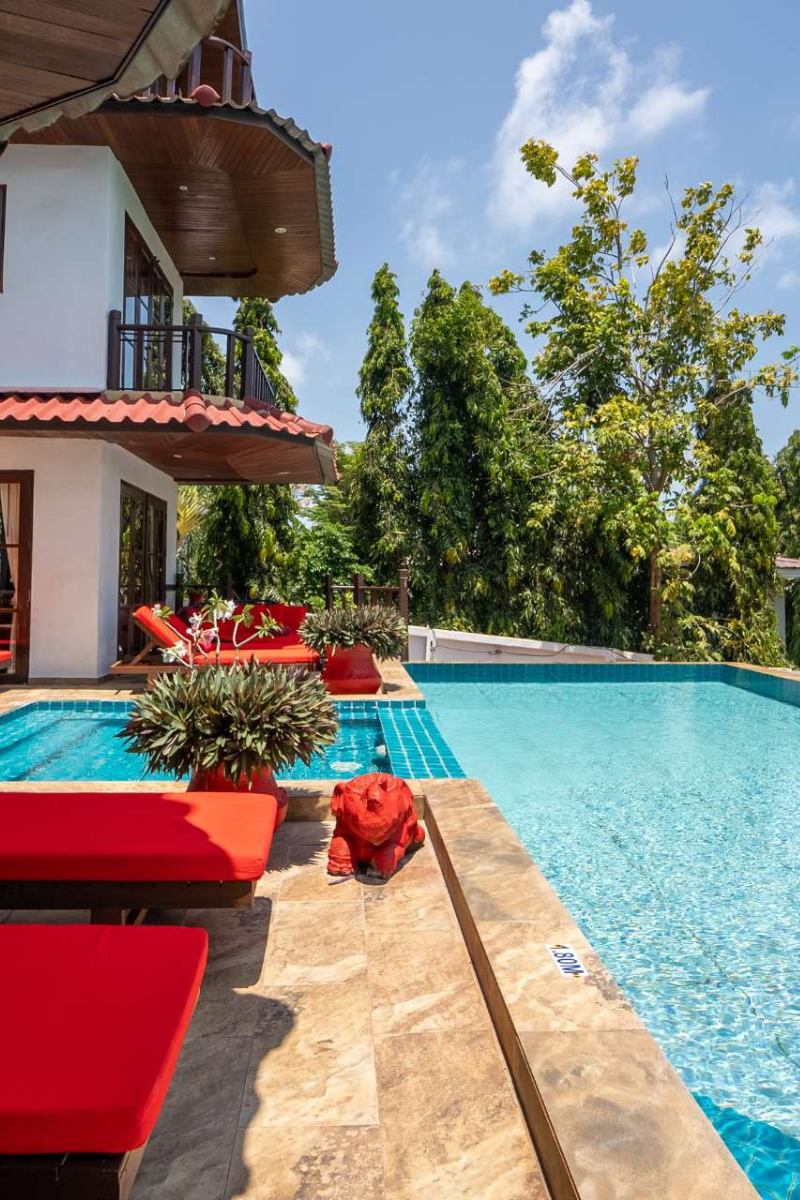 villa samui pool